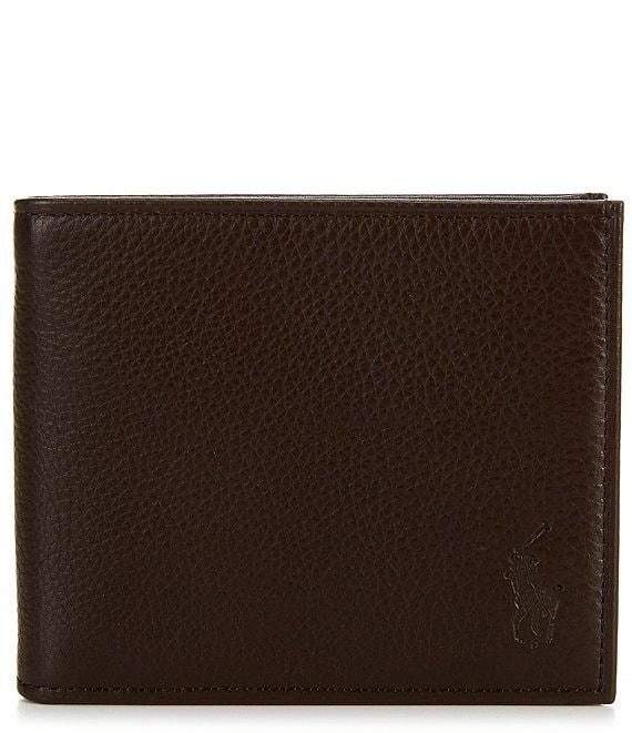 Polo Ralph Lauren Pebbled Leather Horizontal Billfold Product Image