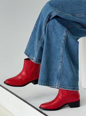 Lunas Boots Red Product Image
