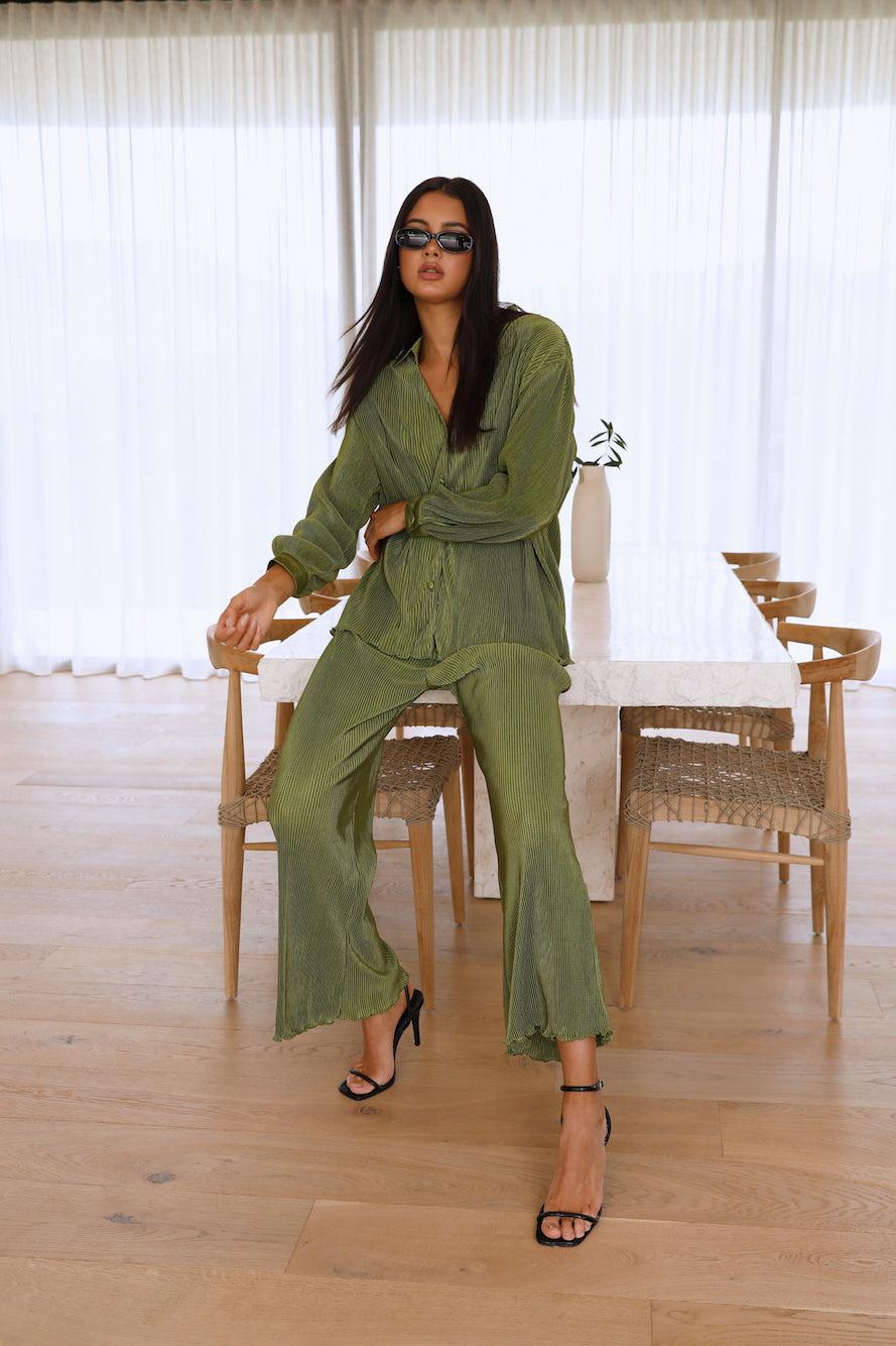 Your Amusement Pants Green Product Image