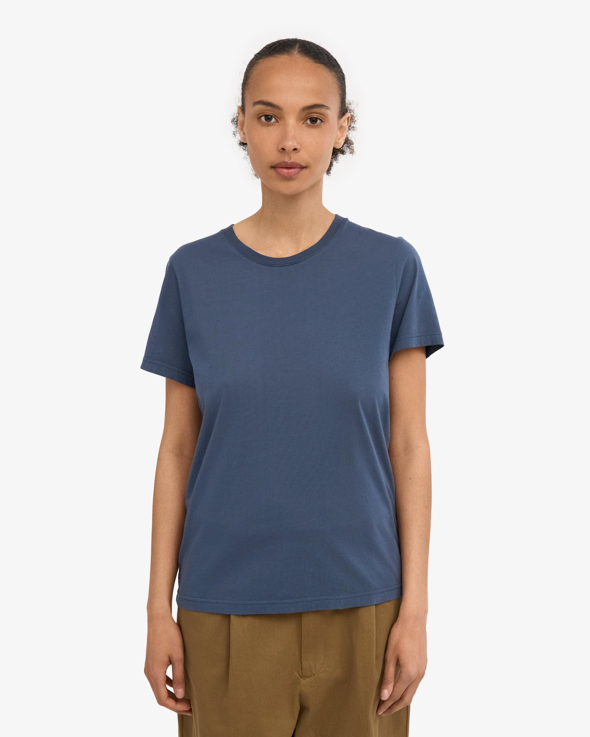 Women Light Organic Tee - Red Tangerine Product Image