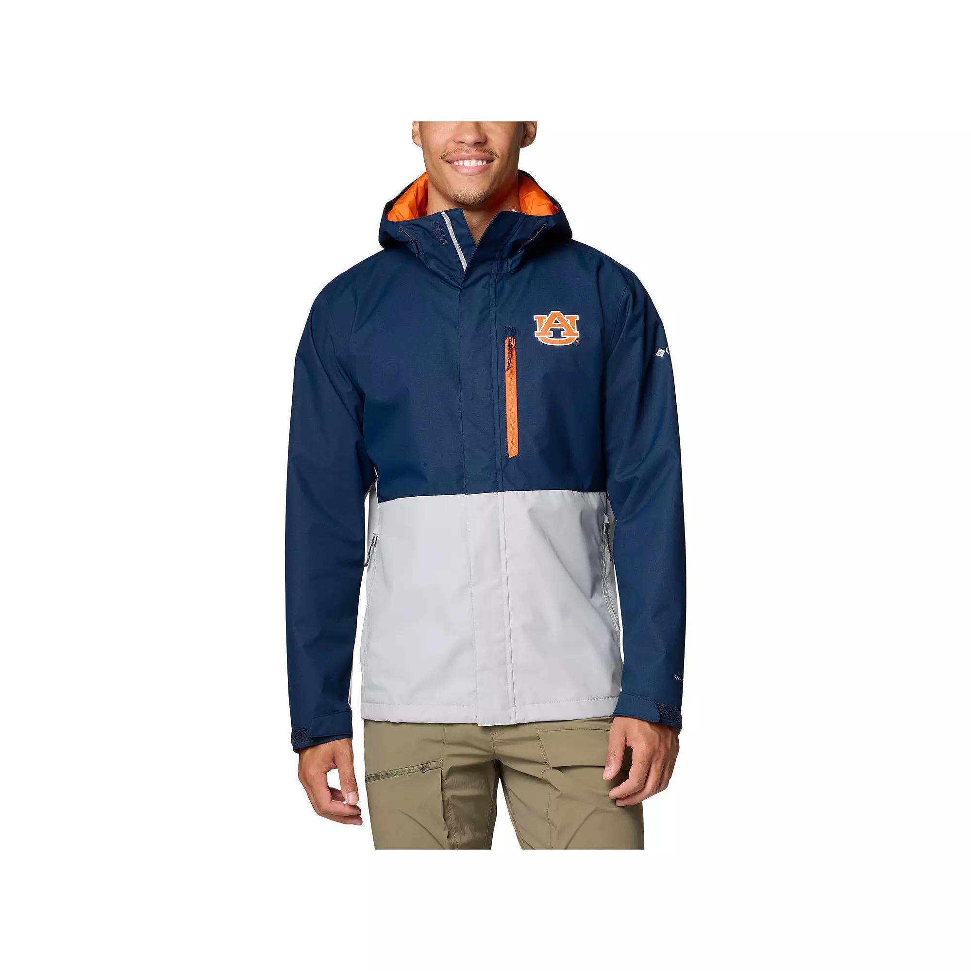 Men's Columbia Navy Auburn Tigers Field Bound Omni-Tech™ Full-Zip Jacket,  Product Image