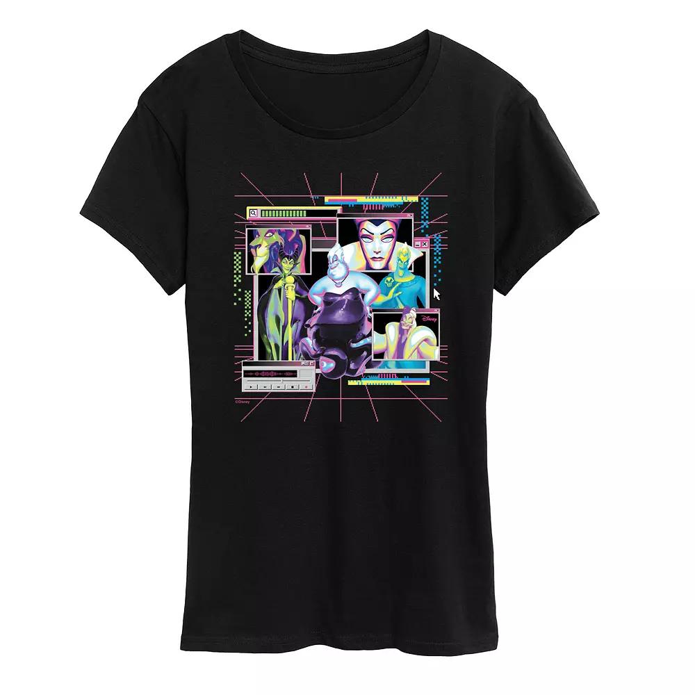 Disney Villain Women's Group Shot Graphic Tee,  Product Image