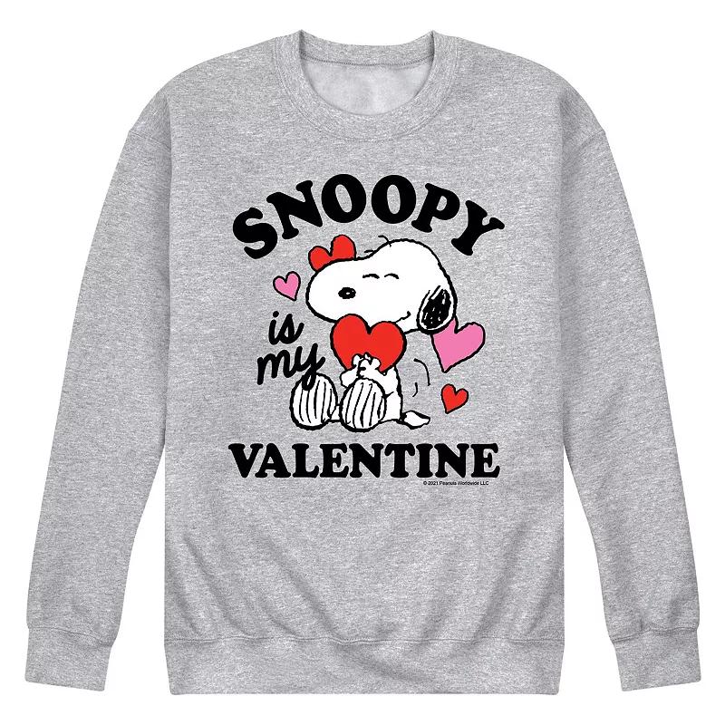 Men's Peanuts Snoopy My Valentine Sweatshirt,  Product Image