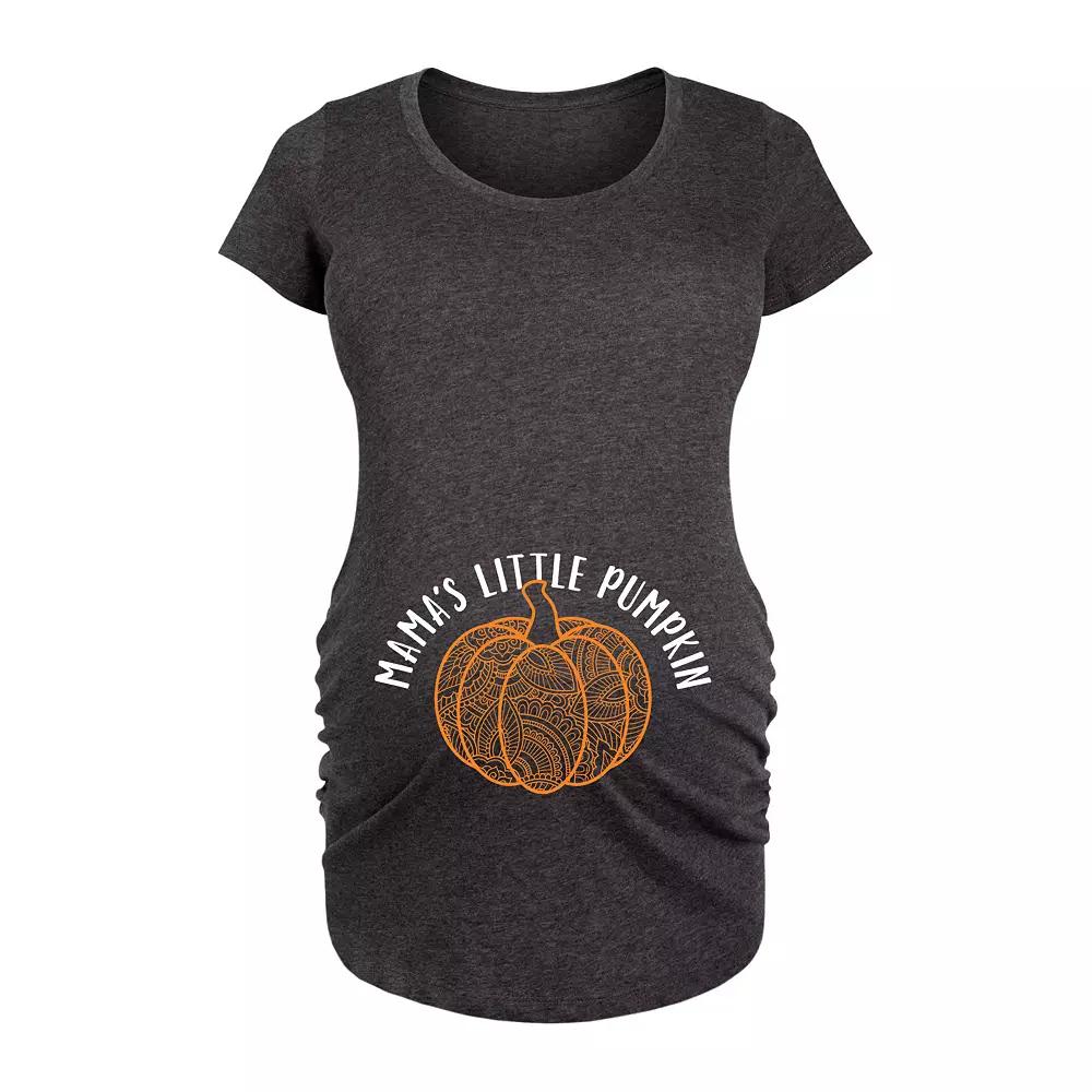 Maternity Mama's Little Pumpkin Graphic Tee, Women's,  Product Image