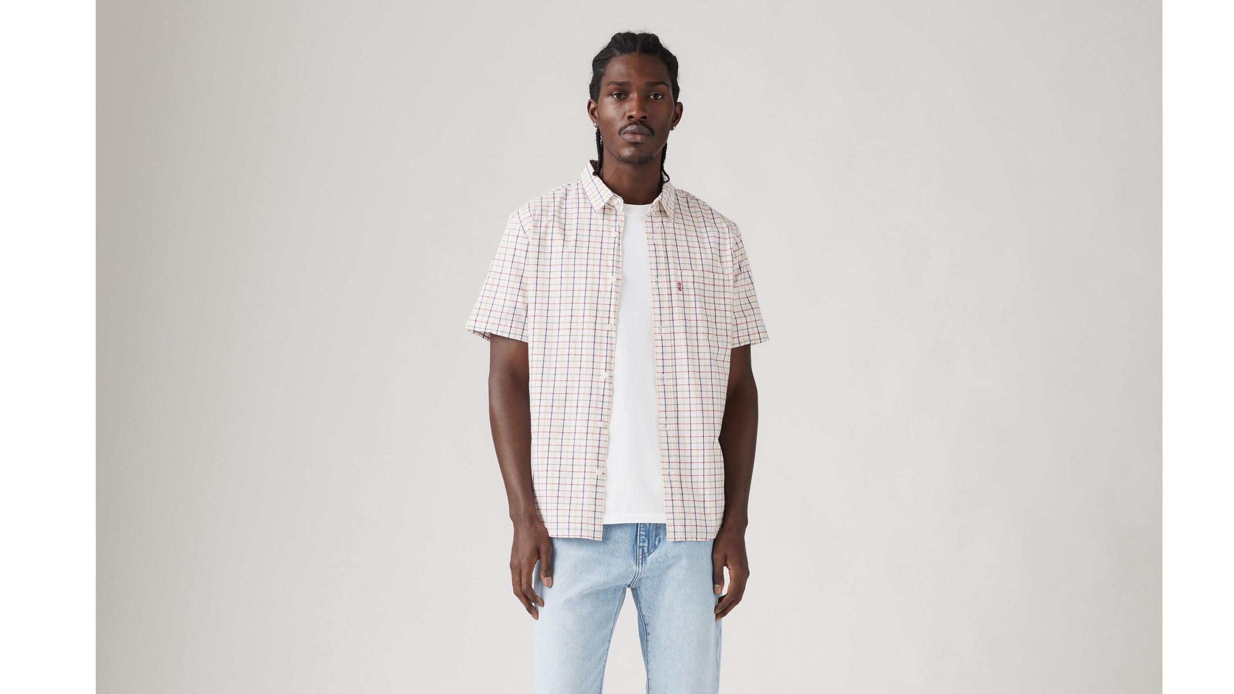 Short Sleeve Classic One Pocket Standard Fit Shirt Product Image