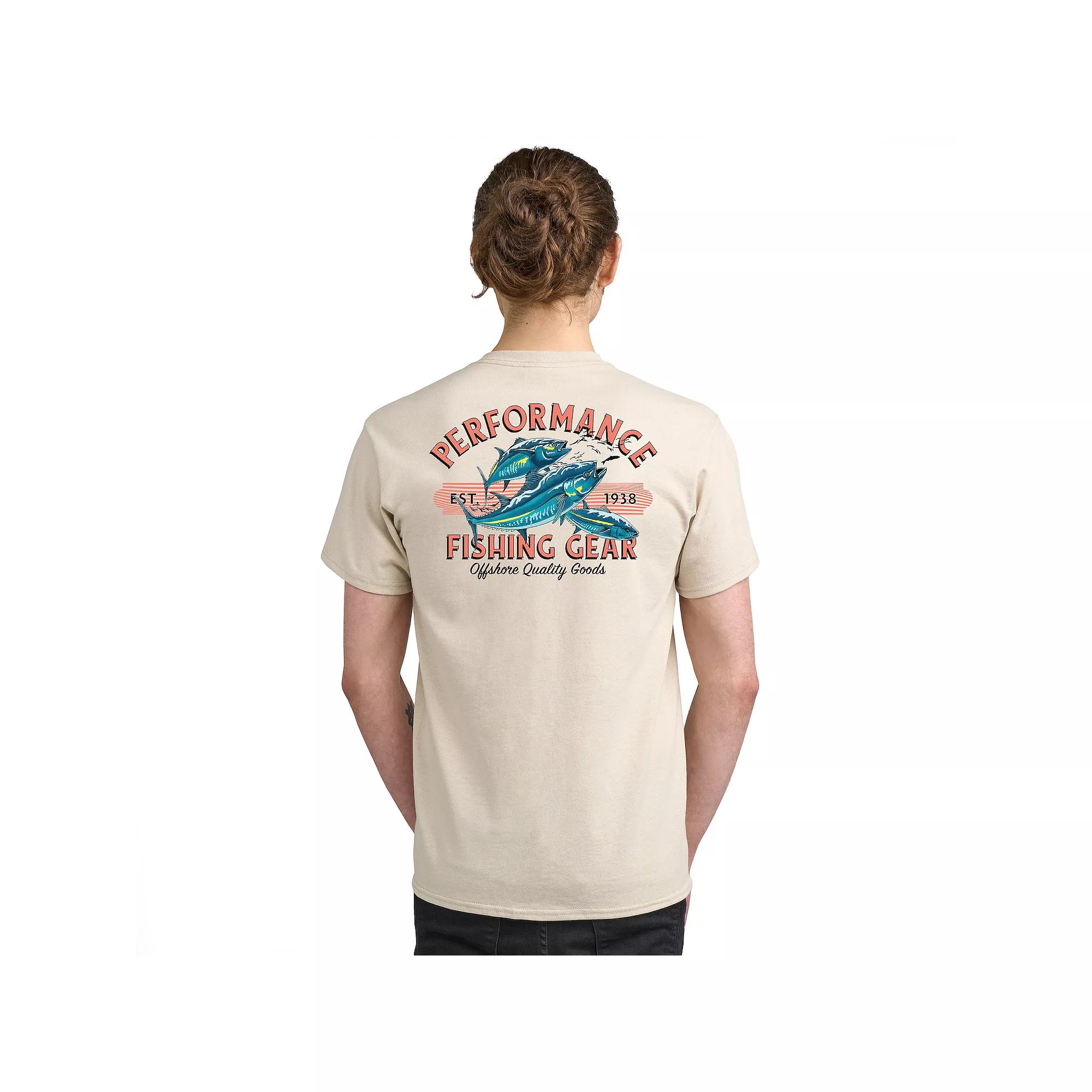 Men's Columbia PFG Performance Fishing Gear Short Sleeve Graphic Tee,  Product Image