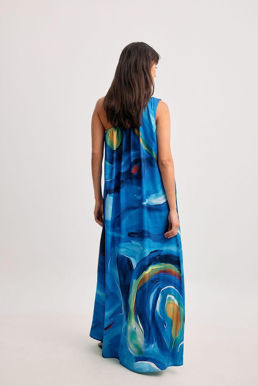 One Shoulder Maxi Dress Product Image