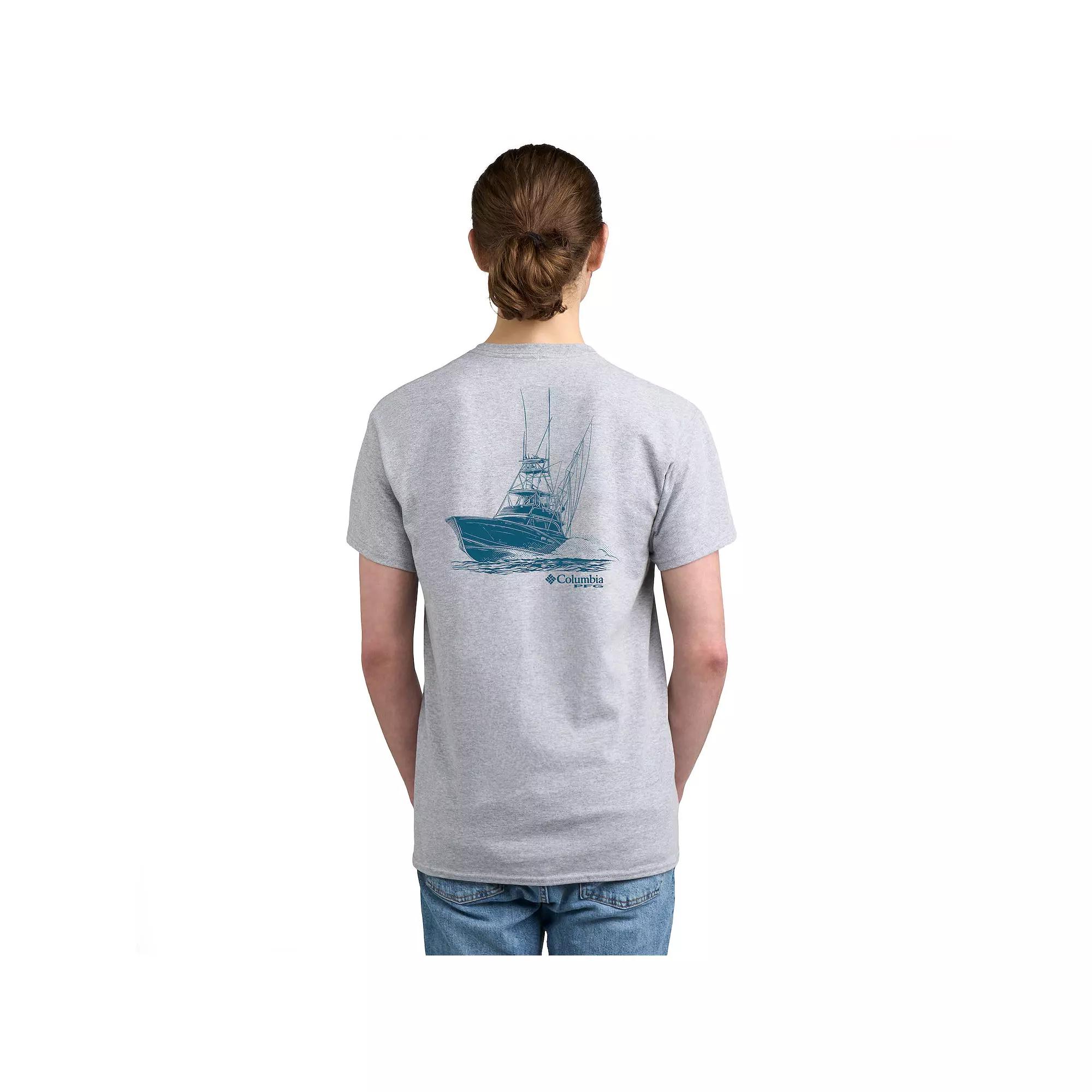 Men's Columbia PFG Short Sleeve Graphic Tee,  Product Image