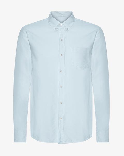 Organic Button Down Shirt - Hunter Green Product Image