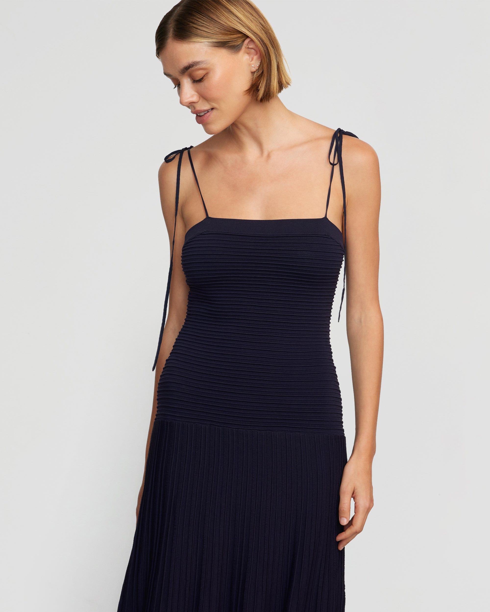 Chan Ottoman-Knit Dress Product Image
