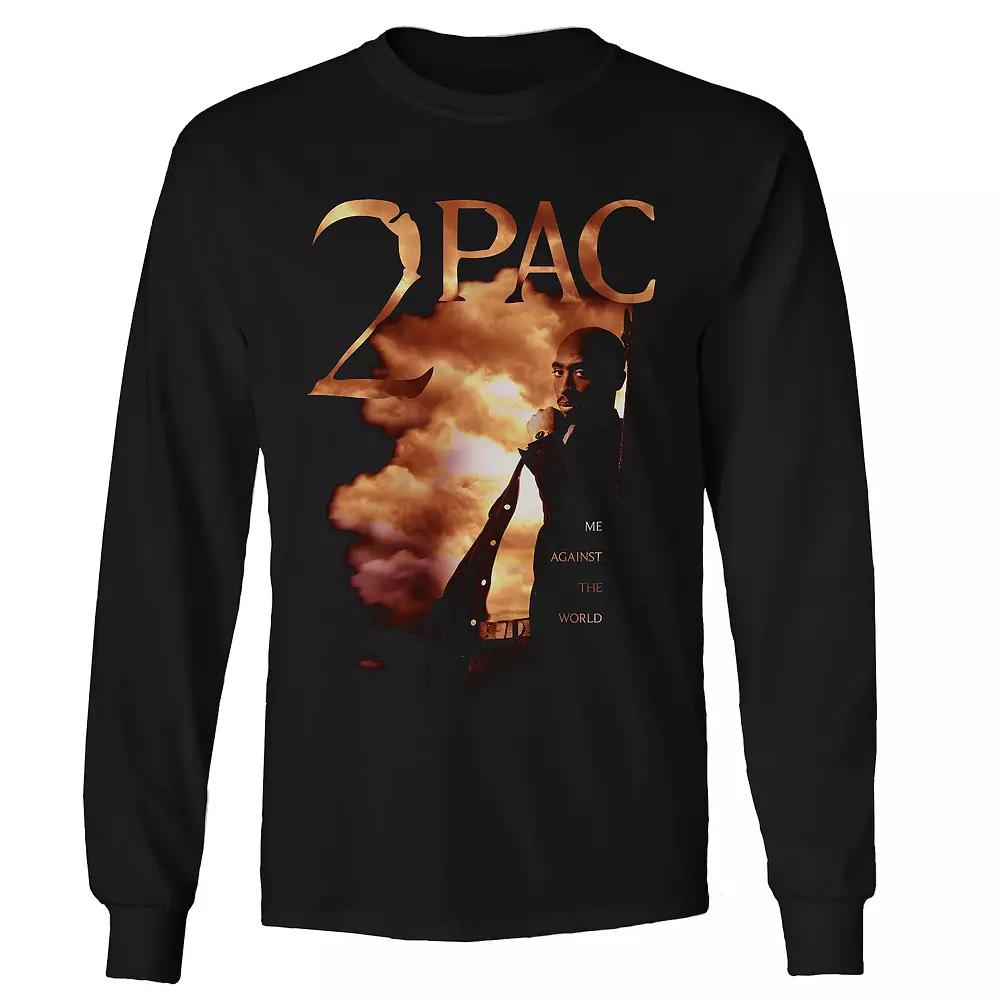Men's Tupac Me Against The World Long Sleeve,  Product Image