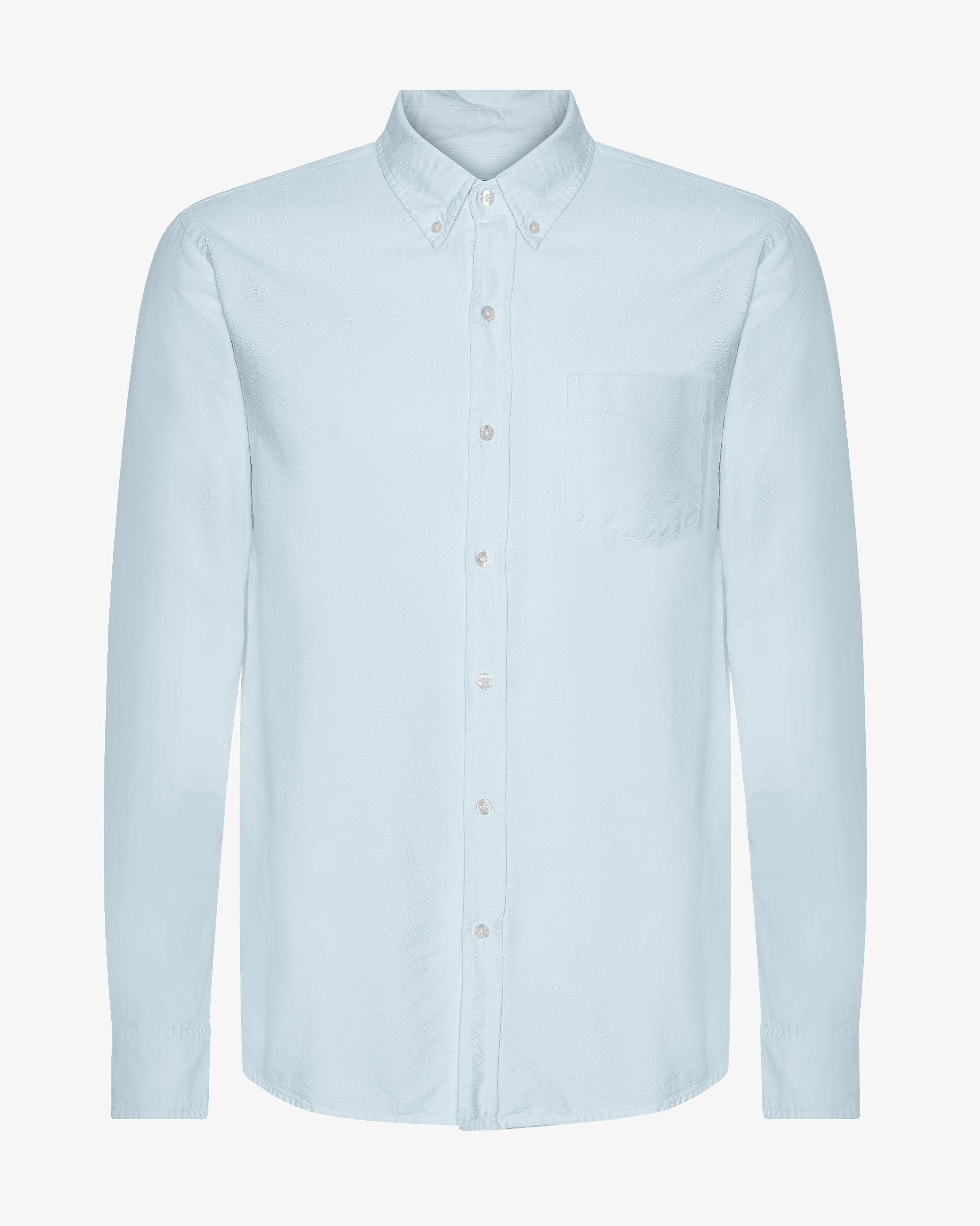 Organic Button Down Shirt - Hunter Green Product Image