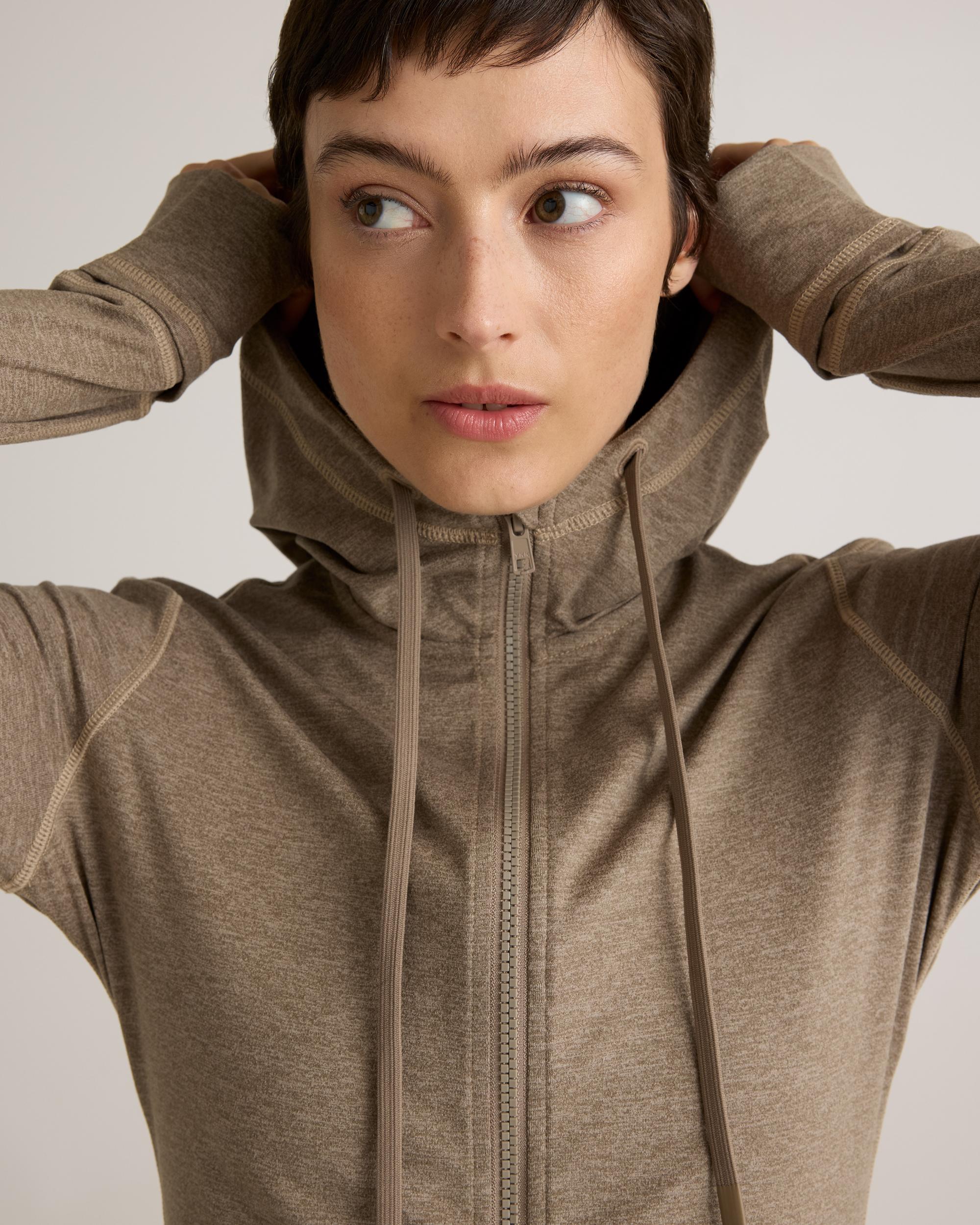 Quince | Women's Ultra-Soft Slim Fit Hooded Jacket Size XS, Polyester Product Image