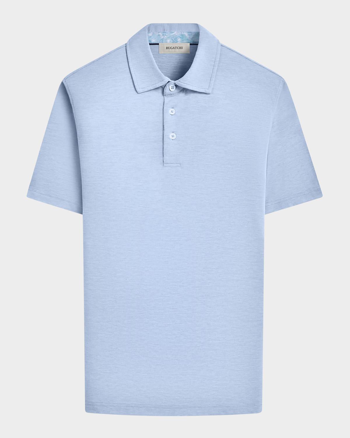 Mens Three-Button Polo Shirt Product Image