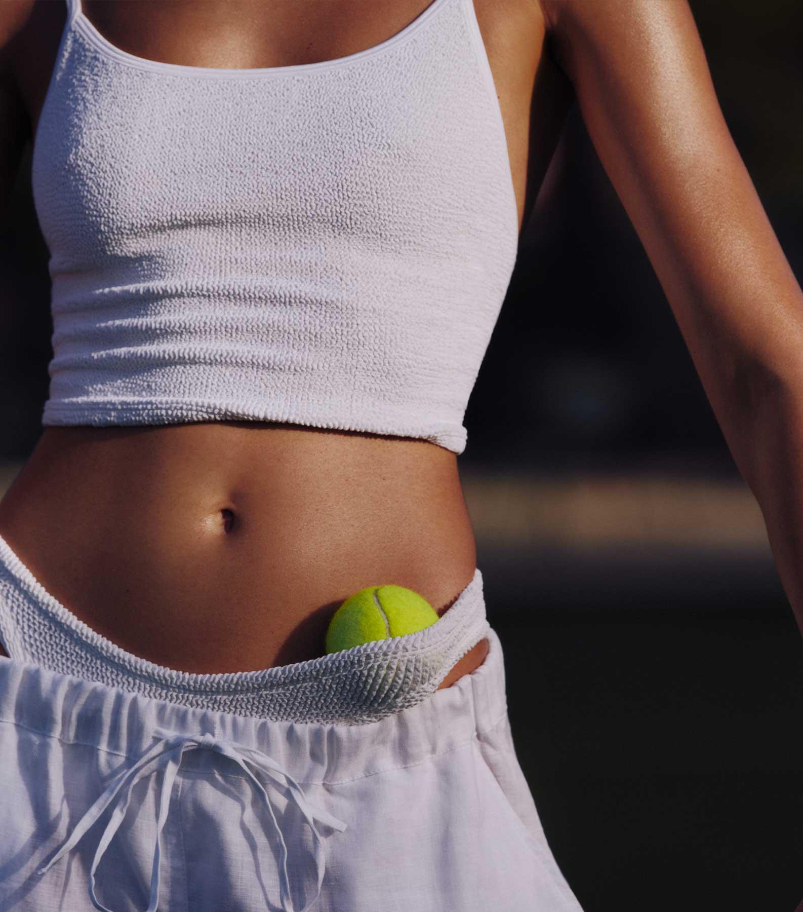 Strap Bikini - White Product Image