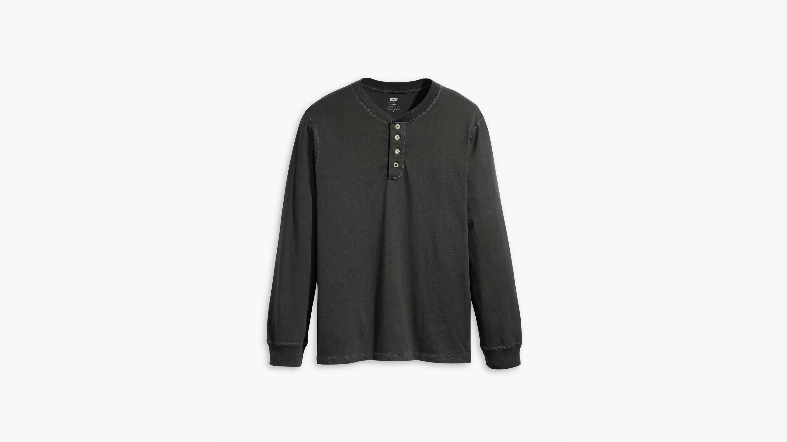 Four-Button Henley Product Image
