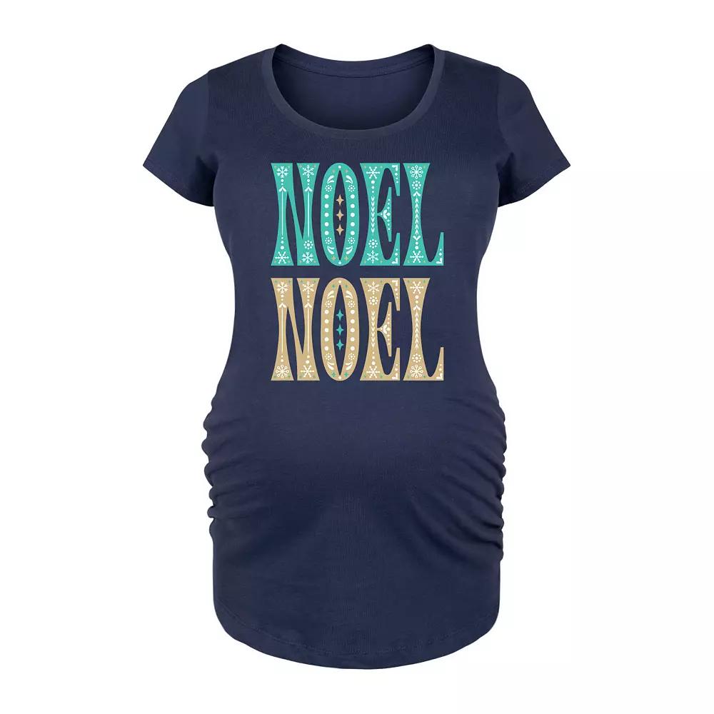 Maternity Watercolor Lotus Graphic Tee, Women's,  Product Image