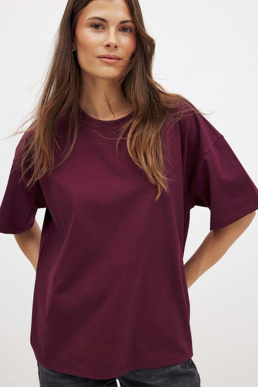 Round Neck Oversized Heavy Tee Product Image