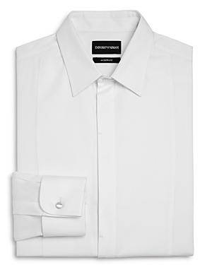Emporio Armani Bib-Front Slim Fit Tuxedo Shirt Product Image