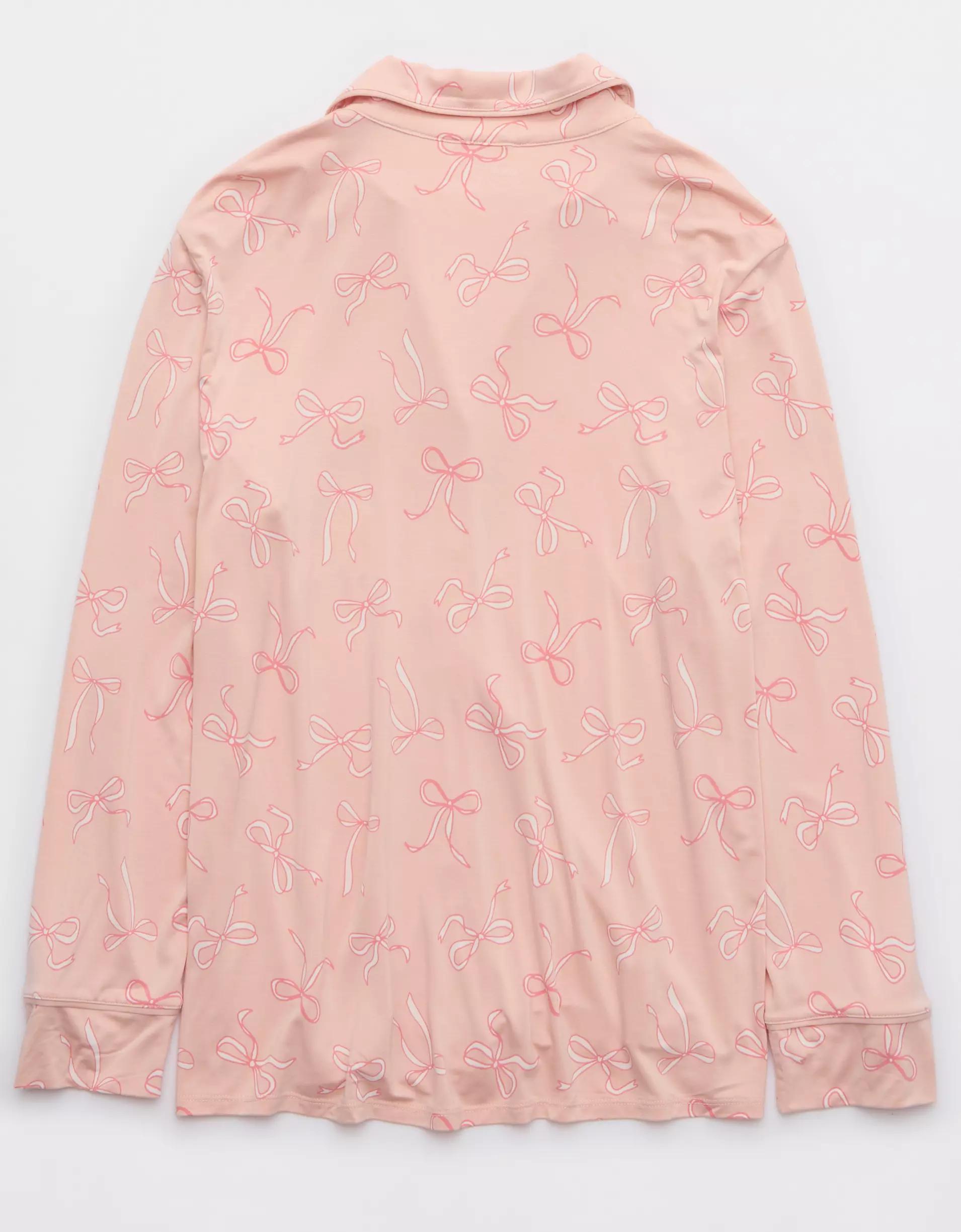 Aerie Real Soft® Pajama Shirt Product Image