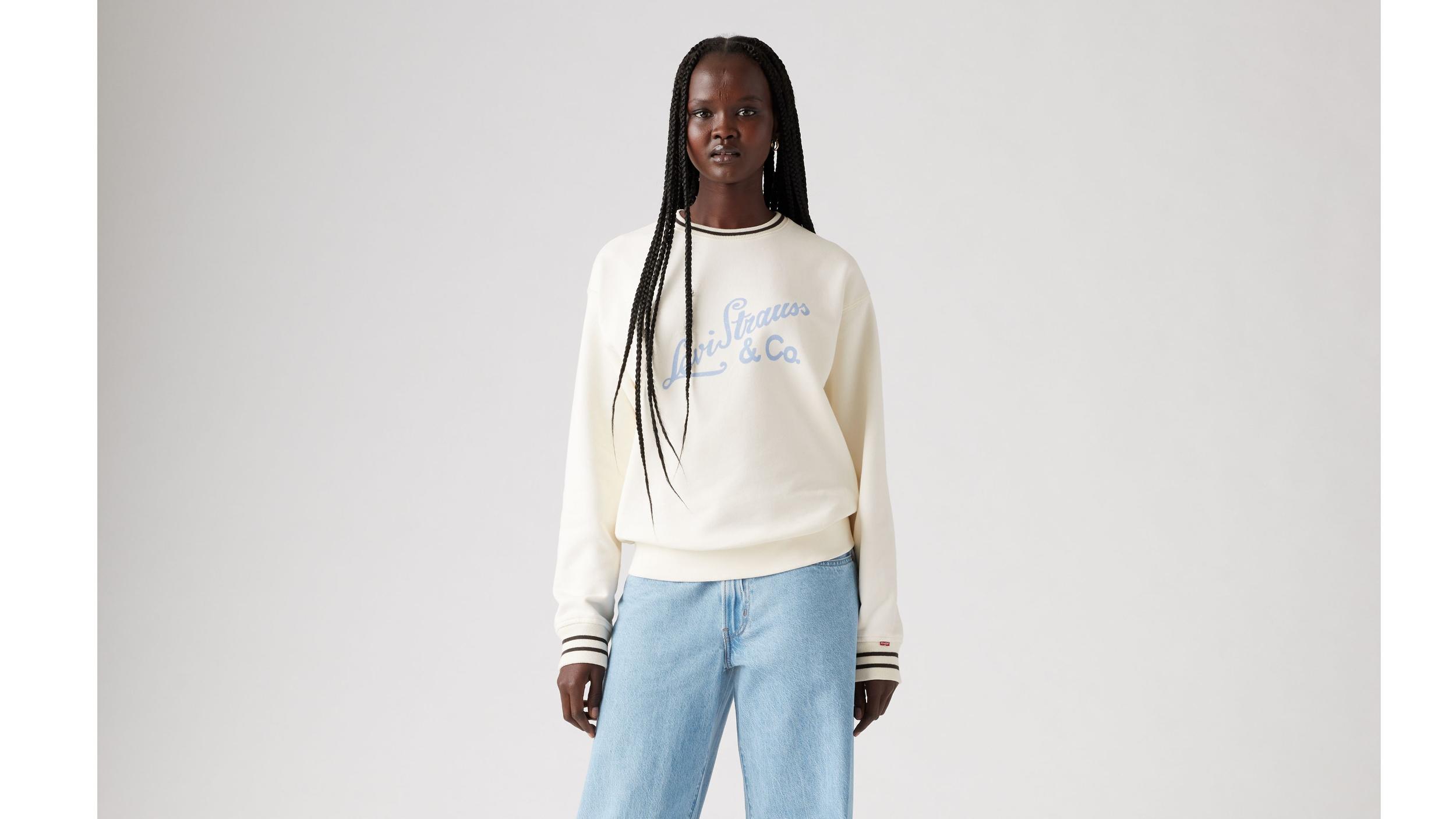 Graphic Heritage Sport Crewneck Sweatshirt Product Image