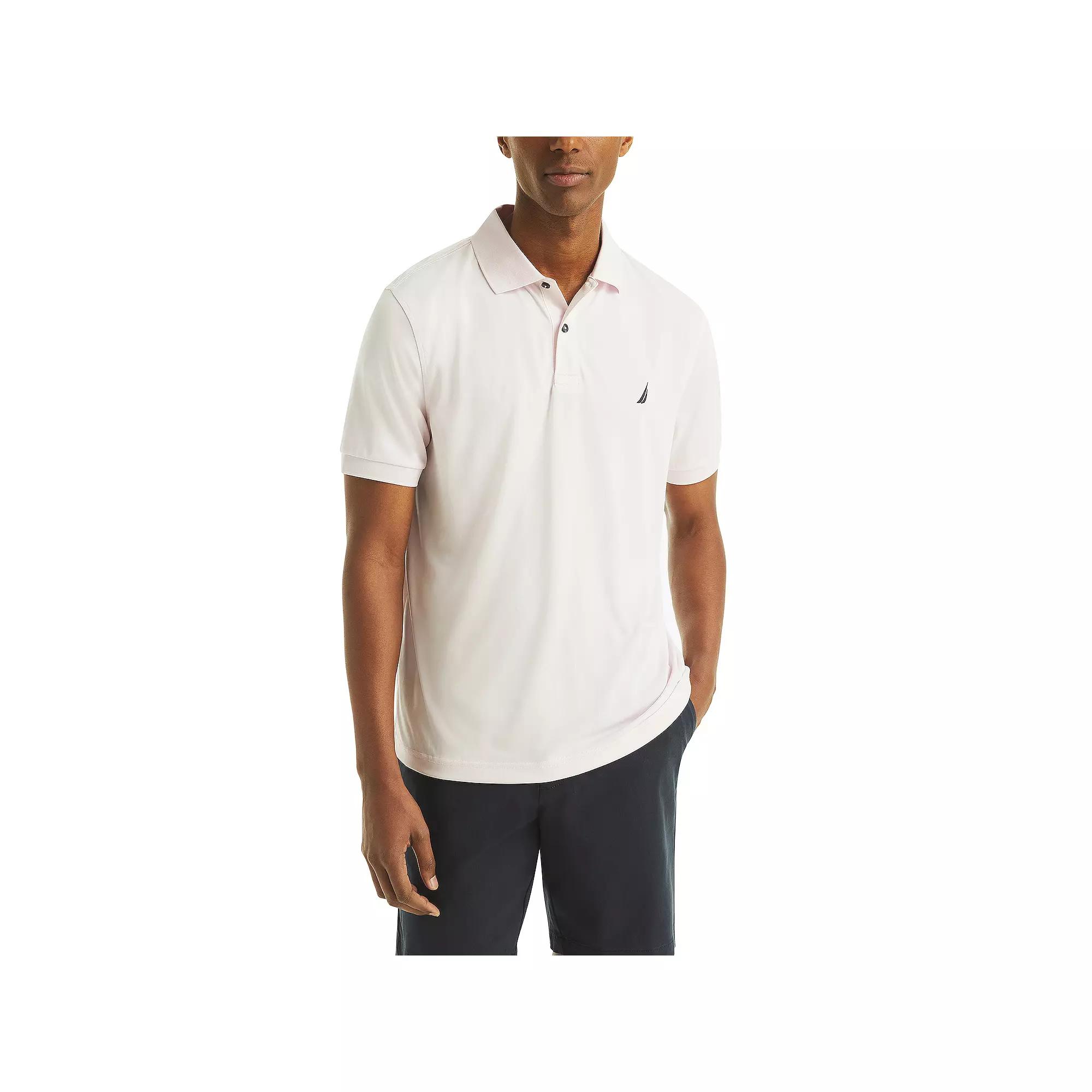 Men's Nautica Classic Fit Performance Polo, Size: Large, Pink Product Image