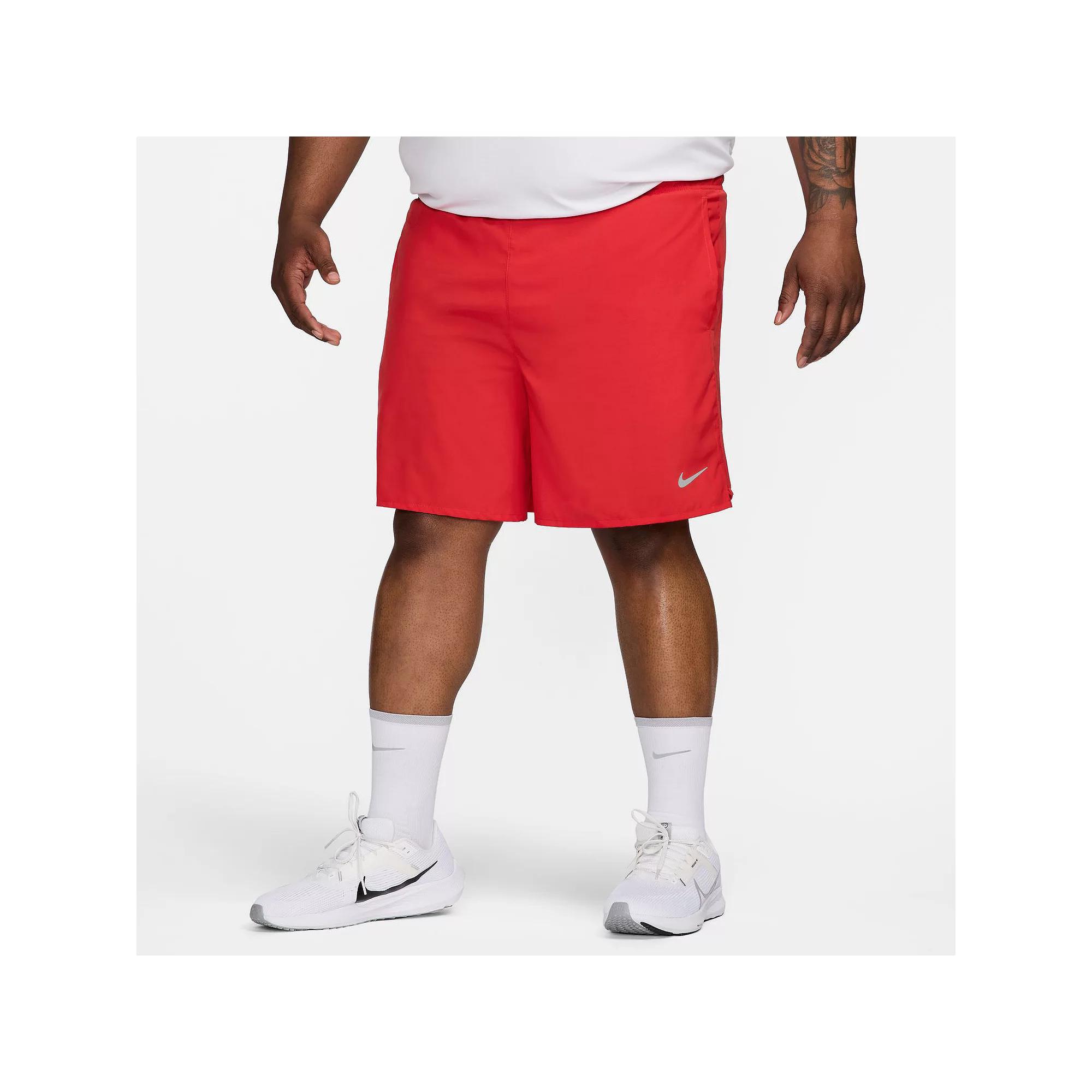 Men's Nike Dri-FIT Challenger 7-in. Brief-Lined Running Shorts, Size: Large, University Red Product Image