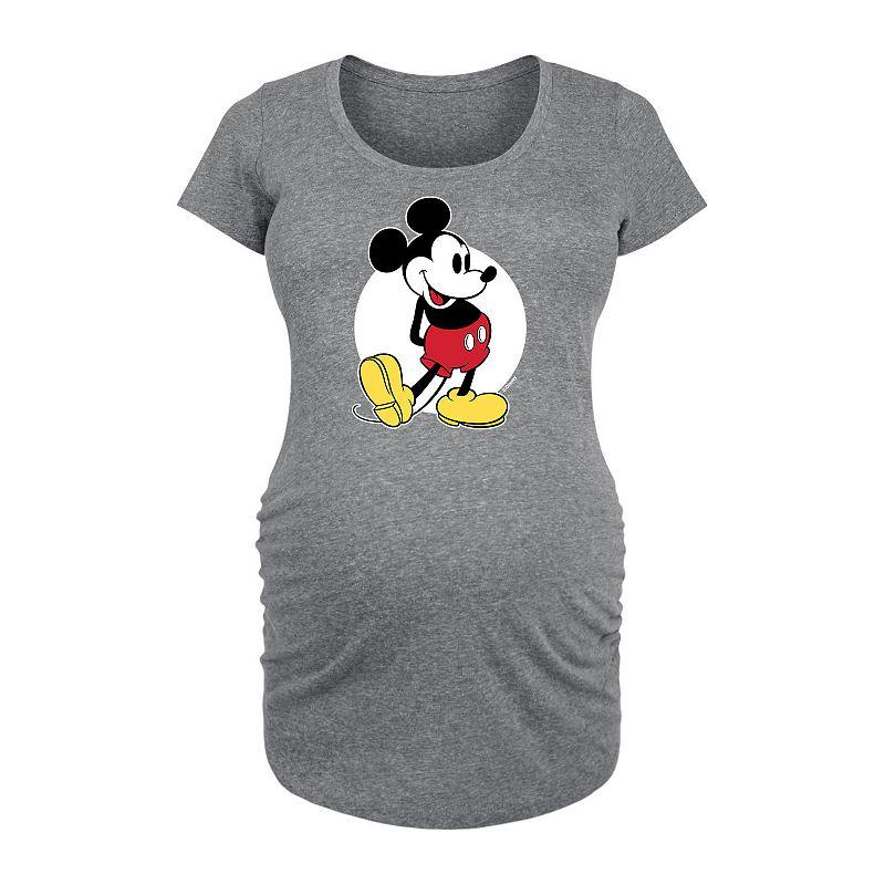 Disney's Mickey Mouse Maternity Classic Graphic Tee, Women's,  Product Image