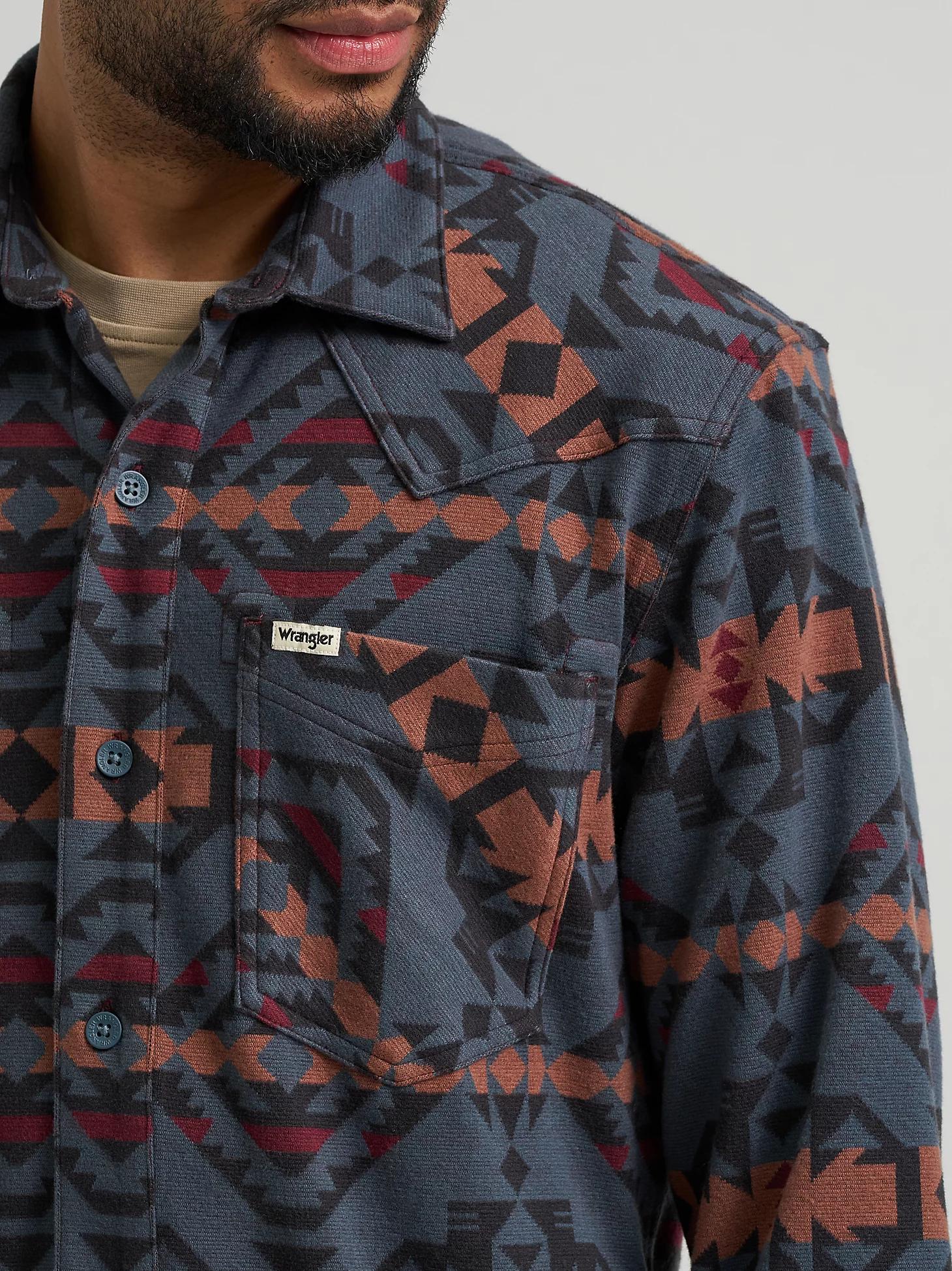 Wrangler All Terrain Gear Men's Campsite Flannel Shirt | Men's SHIRTS | Wrangler® Product Image