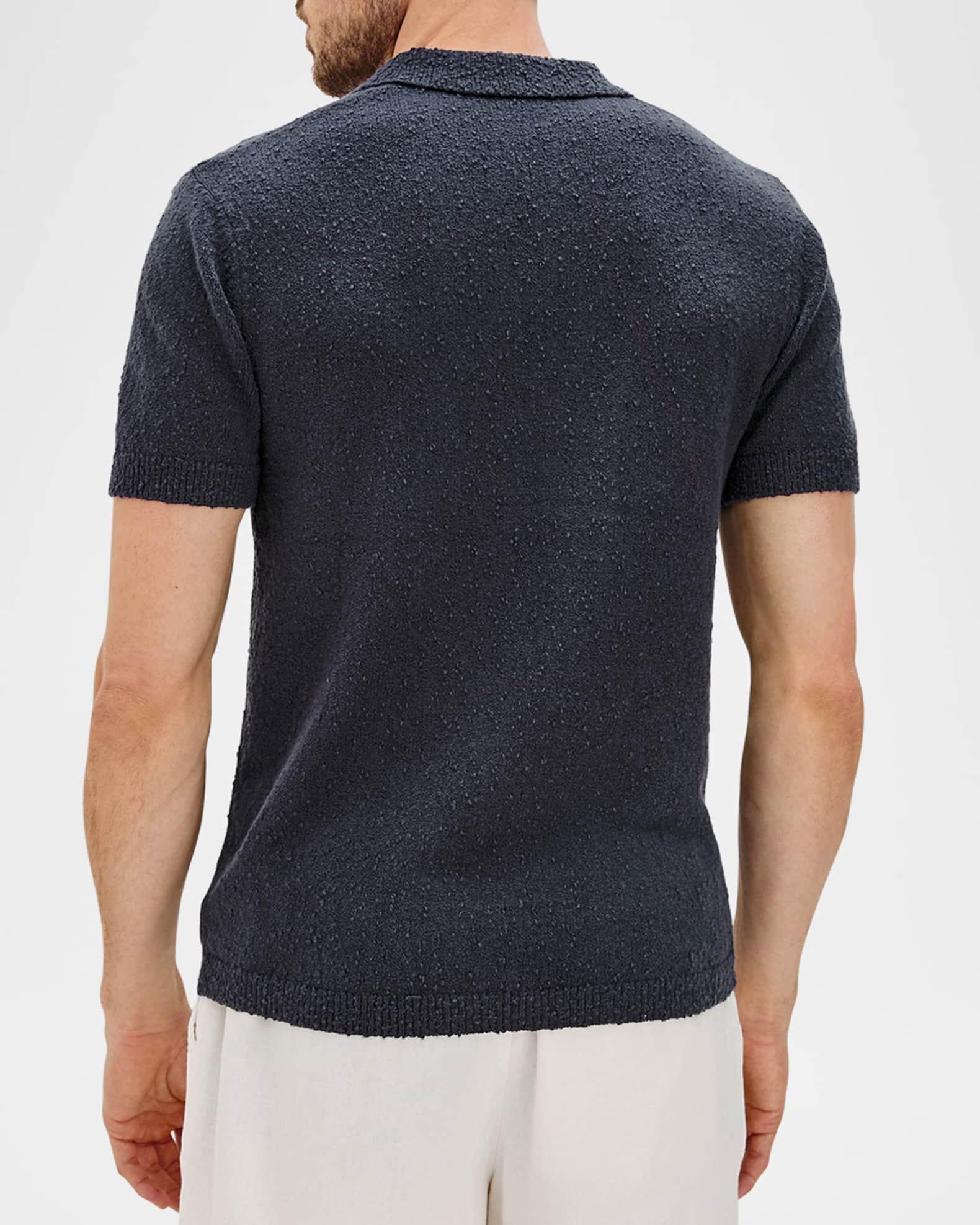 Men's Heath Textured Cotton Knit Short-Sleeve Shirt Product Image