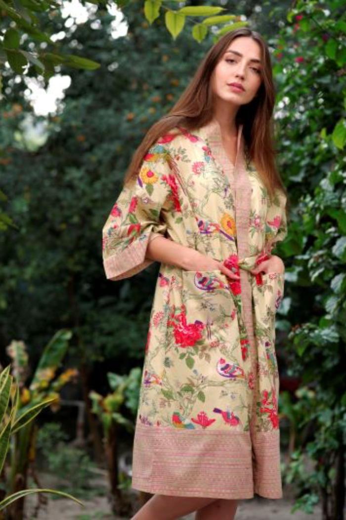 Indian 100 % Cotton Kimono Product Image