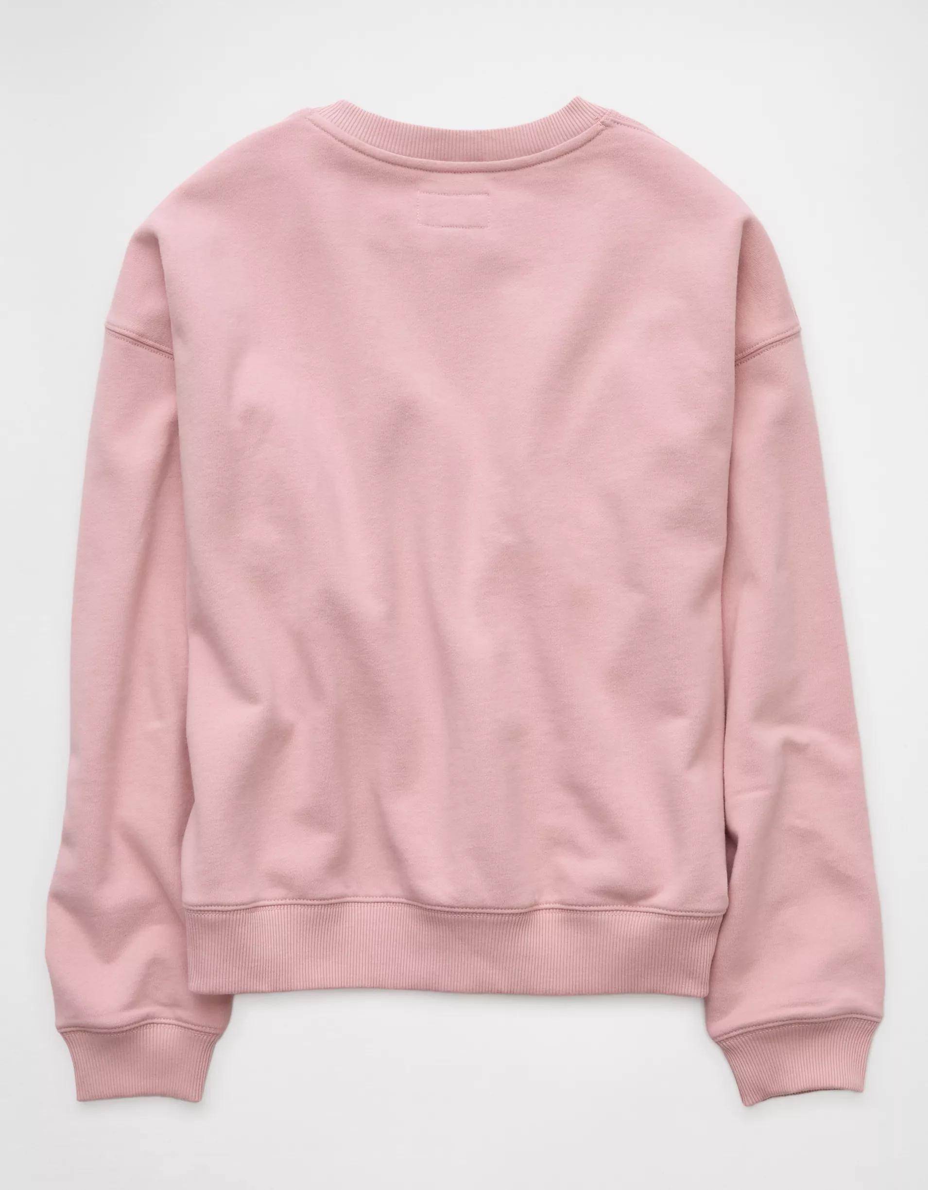 AE Valentine's Day Graphic Relaxed Crew Neck Sweatshirt Product Image