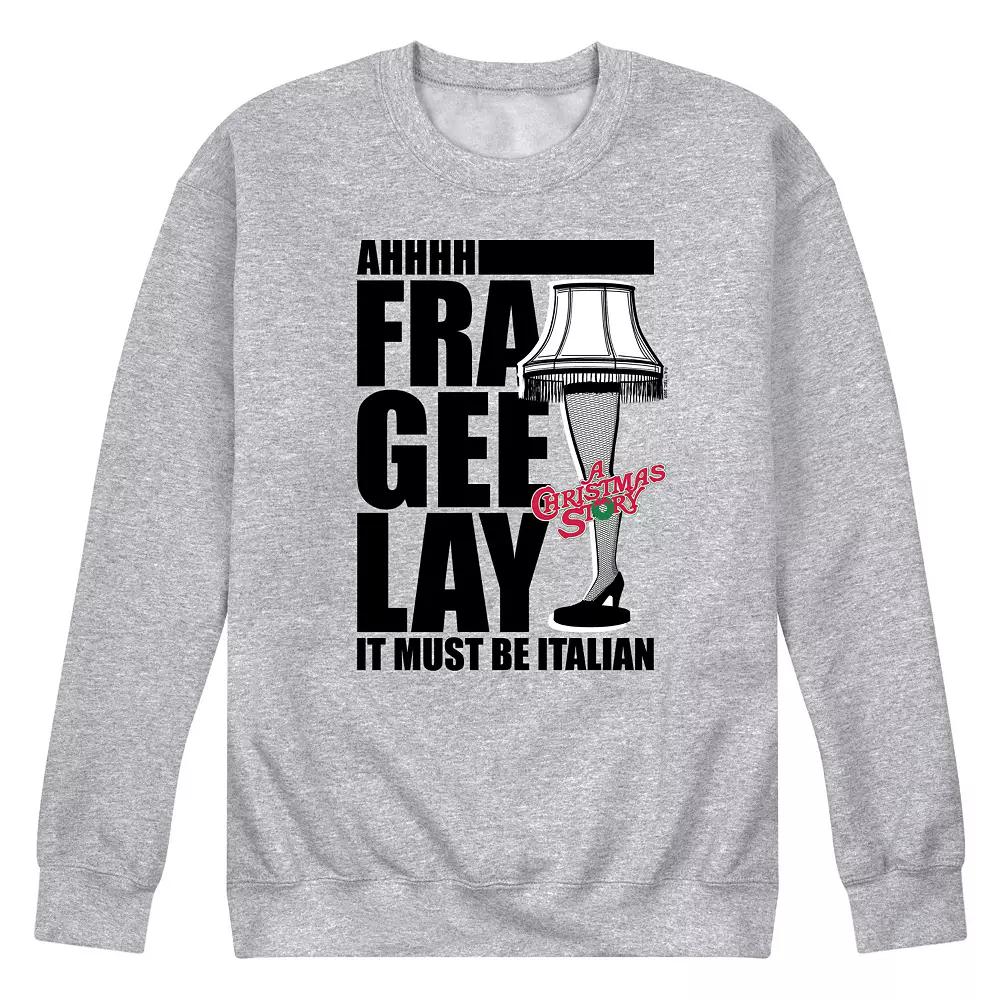 Men's A Christmas Story Lamp Fleece Sweatshirt,  Product Image