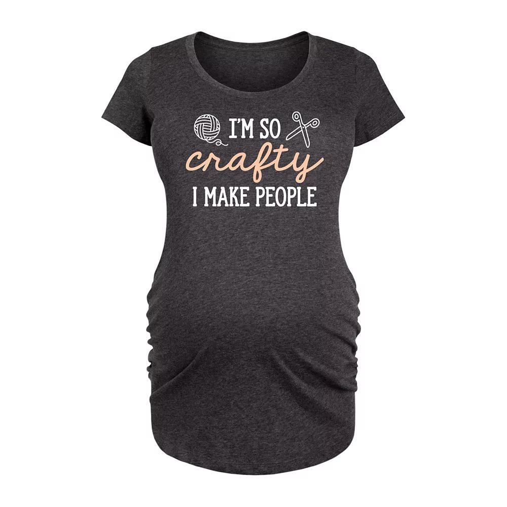 Maternity Super Wife Super Mom Super Tired Graphic Tee, Women's,  Product Image