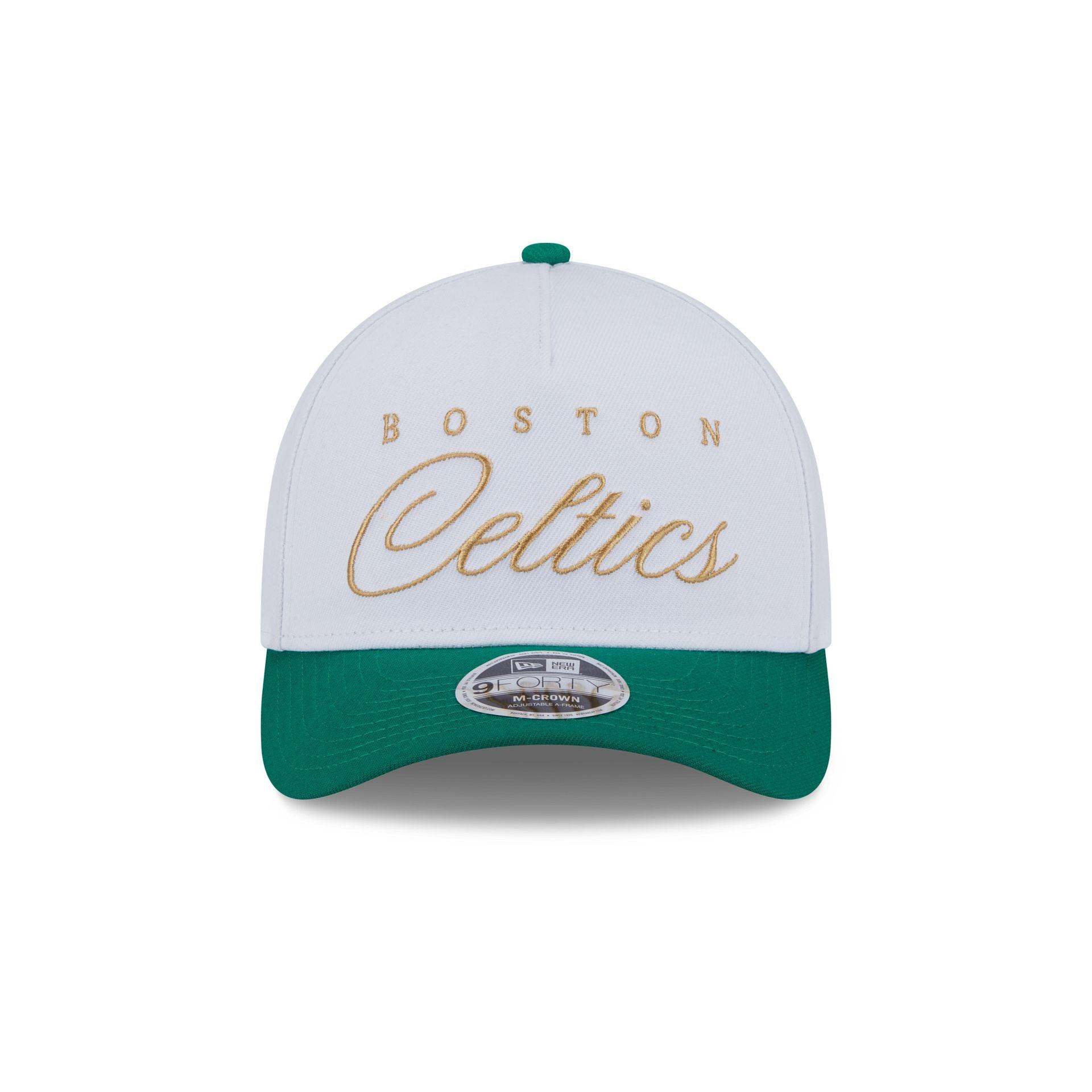 Boston Celtics 2025 Draft 9FORTY M-Crown A-Frame Snapback Hat Male Product Image