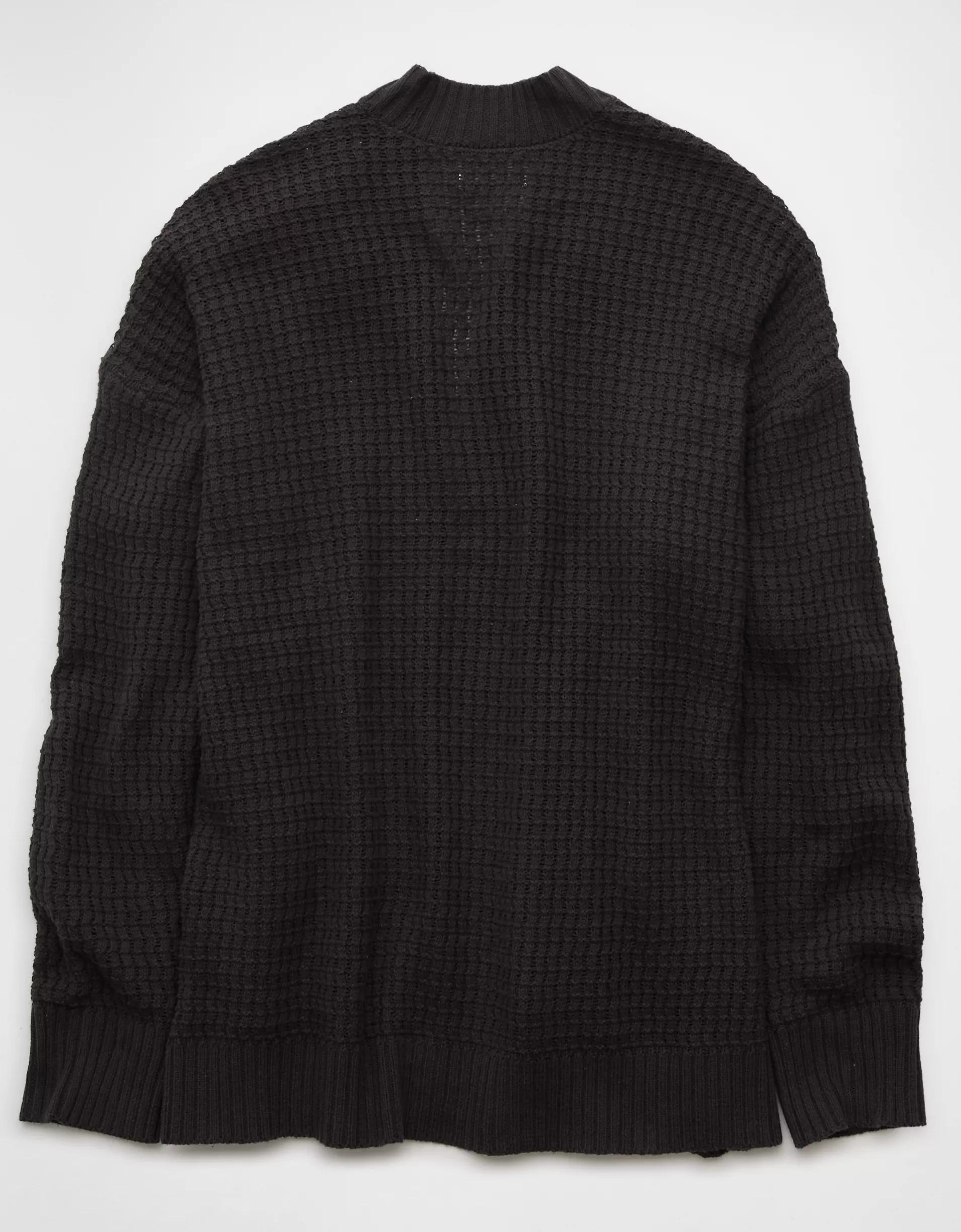 AE Open Knit Cardigan Product Image