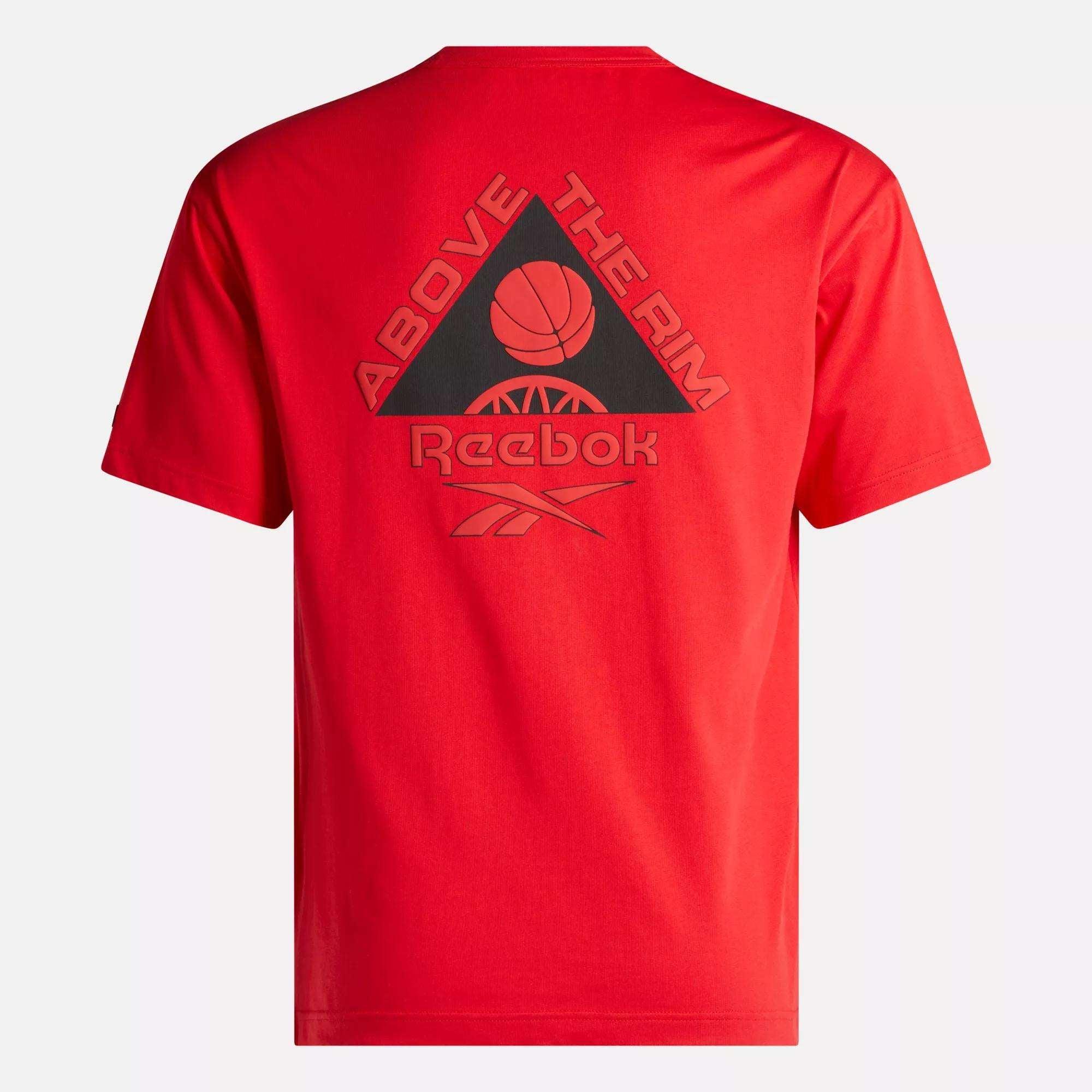 Men's Above the Rim Basketball T-Shirt Male Product Image