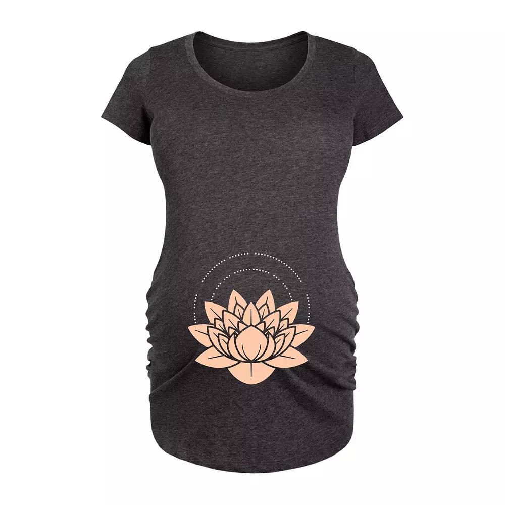 Maternity Lotus Graphic Tee, Women's,  Product Image