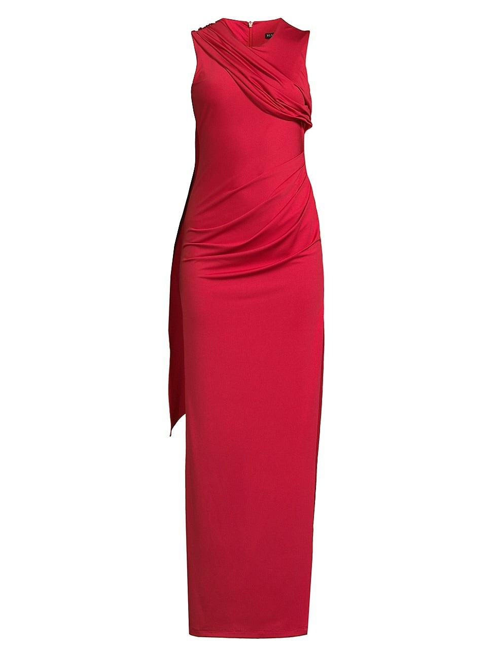 Womens Aruna Draped Maxi Dress Product Image