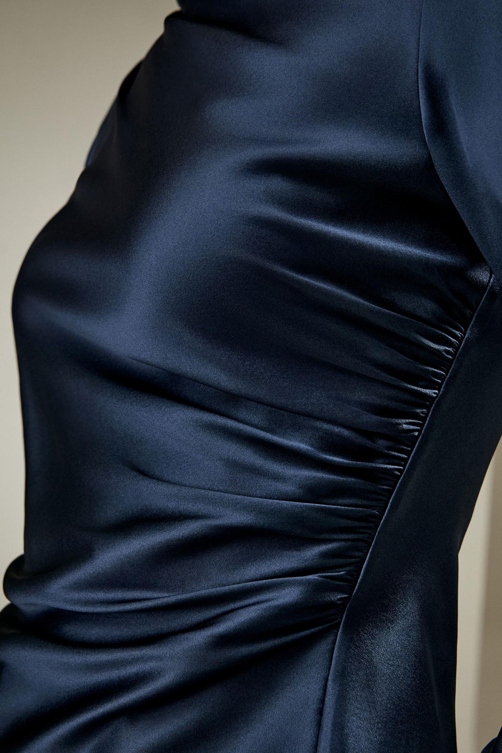 LILYSILK Silk Shirt Women - Silvergray Silk - Casual Asymmetrical Hem Shirt 6 Product Image