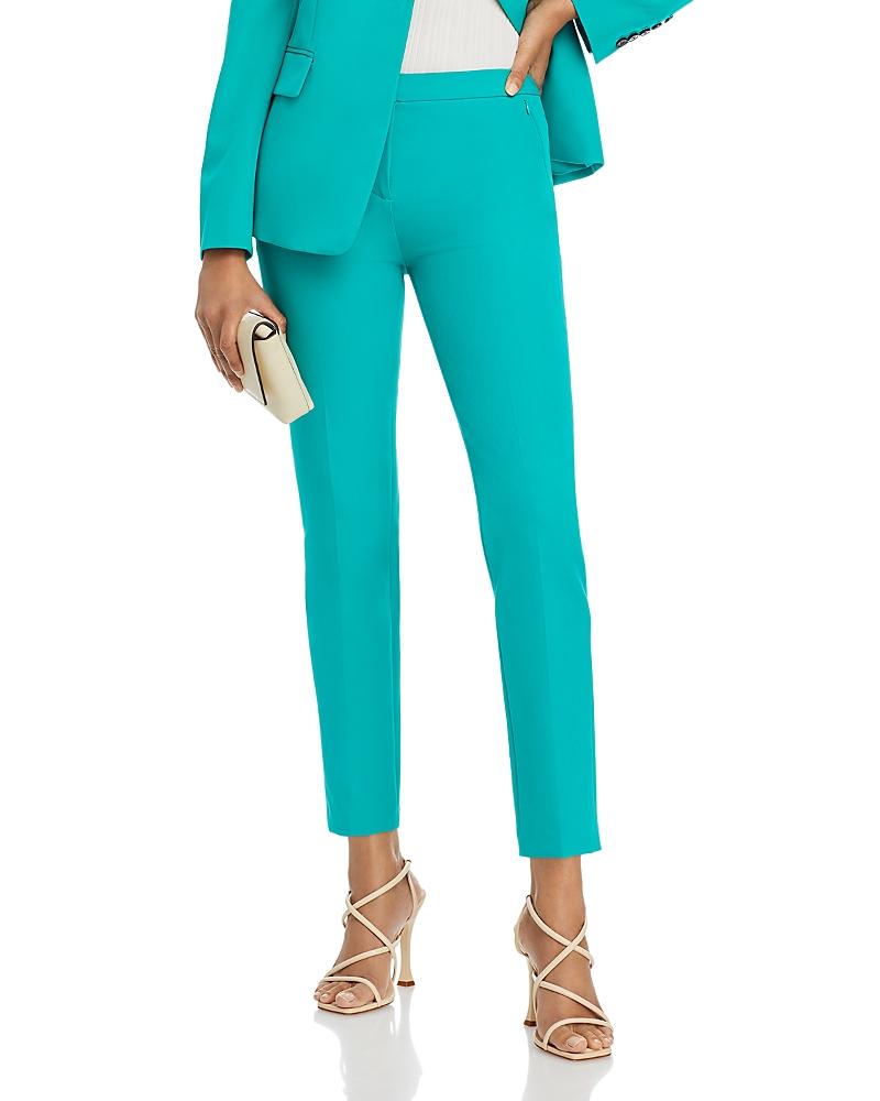 Womens Alexi Twill Crop Cigarette Pants Size 0 Product Image