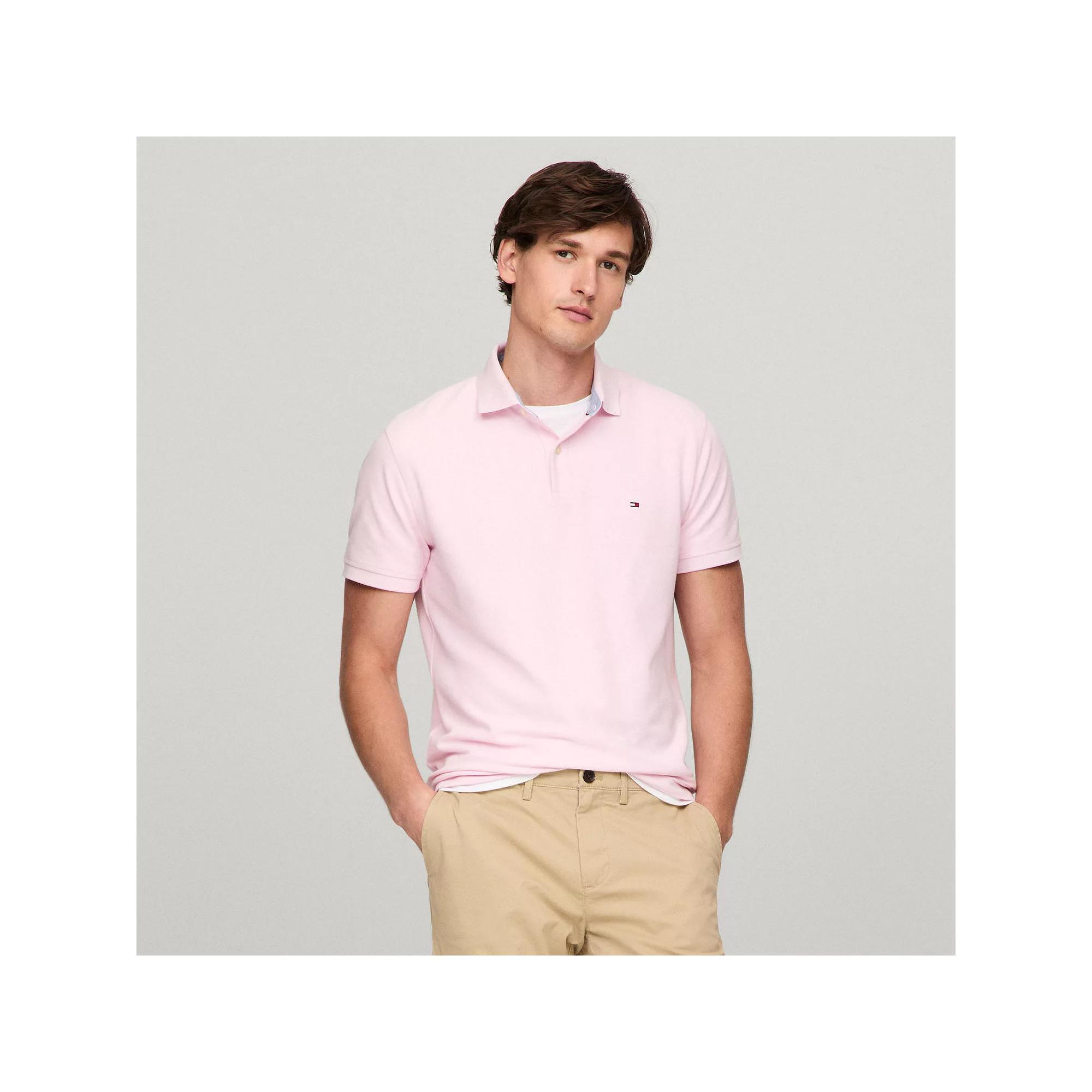 Men's Tommy Hilfiger Justin Polo, Size: Small, Simple Pink Product Image