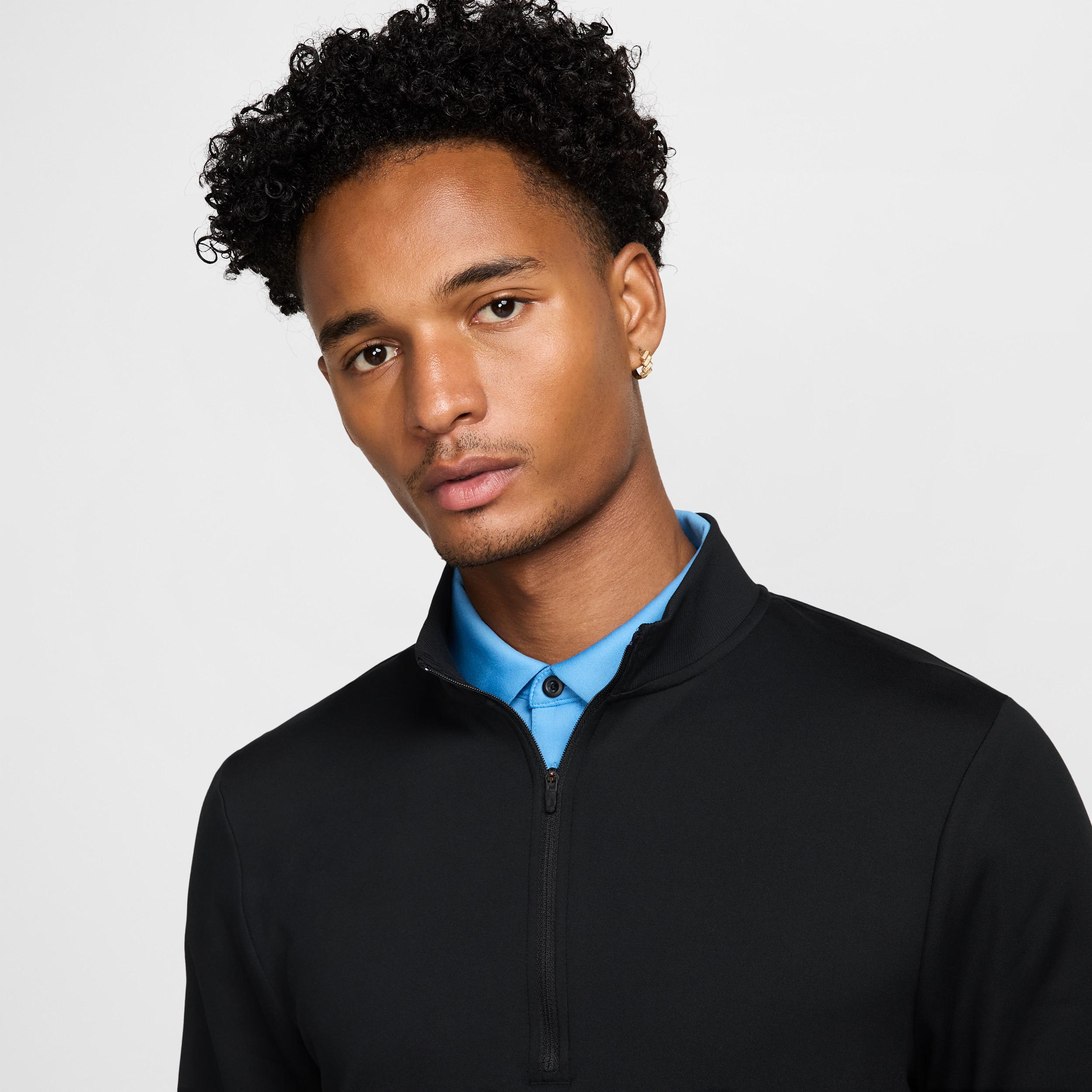 Nike Mens Tour 1/2-Zip Golf Top | FZ7522-010 Product Image