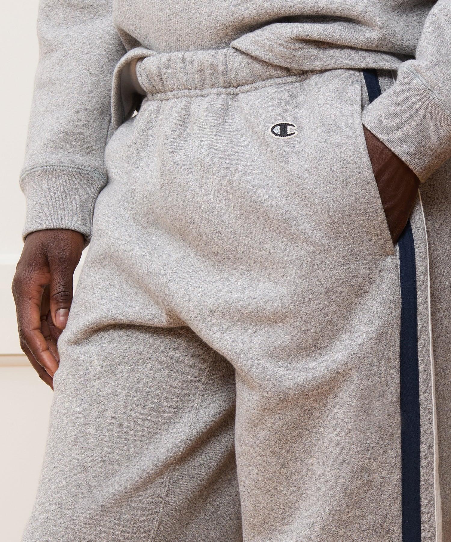 Champion Relaxed Fleece Striped Sweatpant Product Image