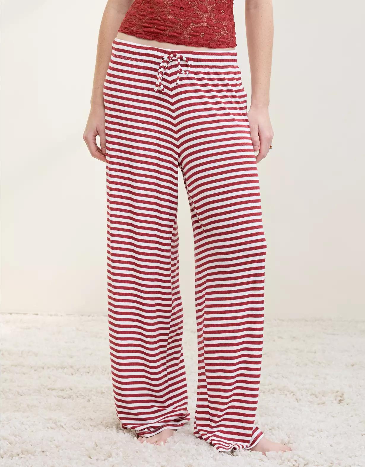 Aerie Real Soft® Rib Trouser PJ Product Image