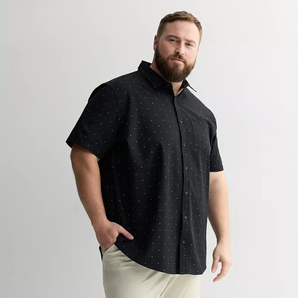 Big & Tall FLX Tech Woven Stretch T-Shirt, Men's,  Product Image