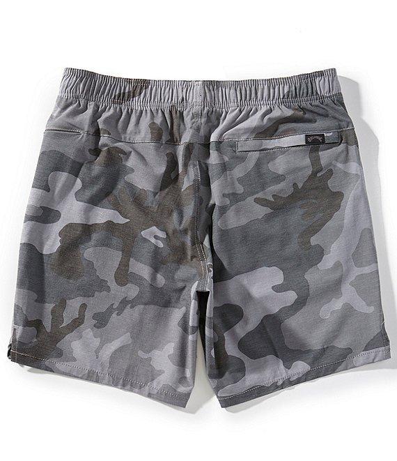 Billabong Crossfire Printed Elastic Submersible 18#double; Inseam Shorts Product Image