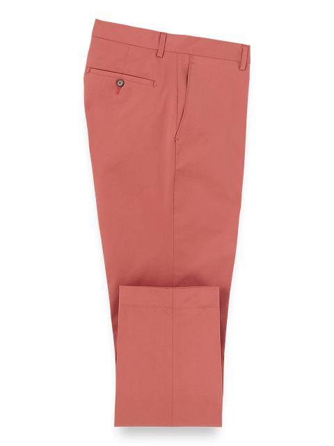 Cotton Stretch Twill Pants - Rose Product Image