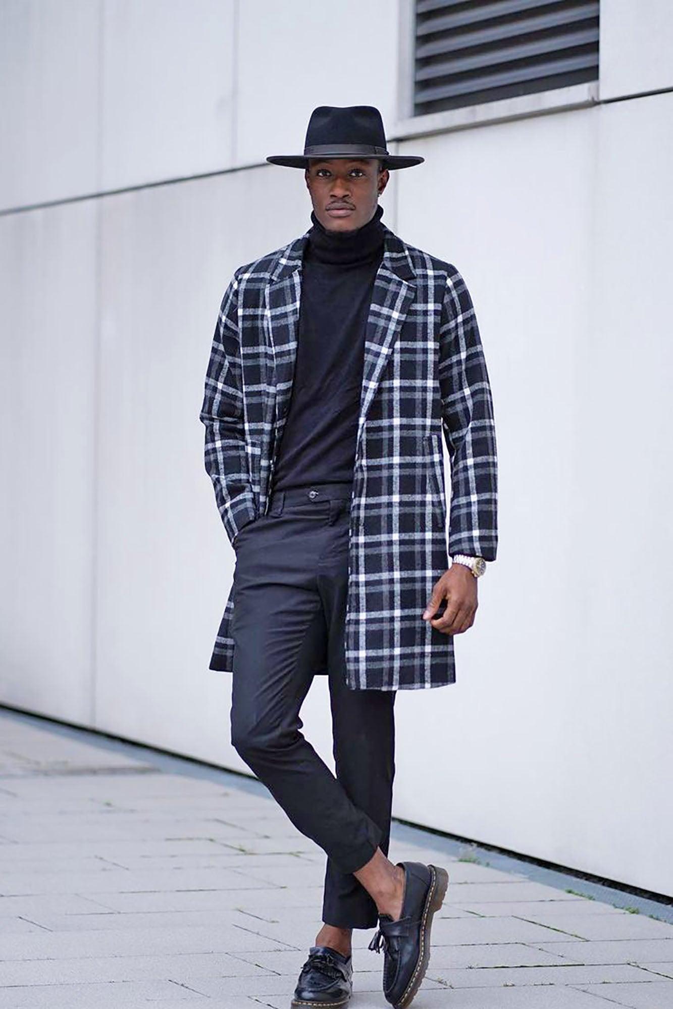 DeAngelo Turtleneck Sweater - Black Male Product Image