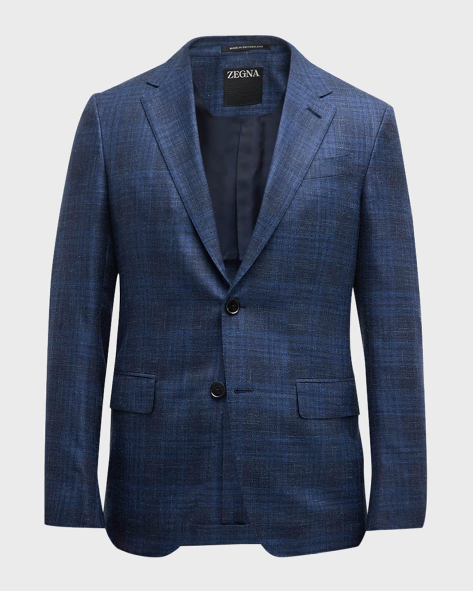 Men's Macro-Check Sport Coat Product Image